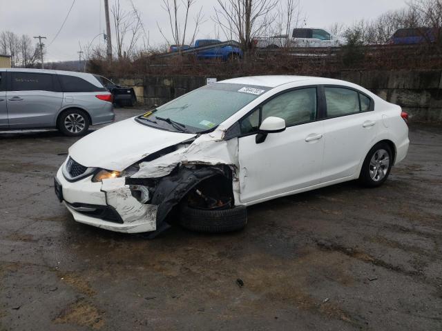 HONDA CIVIC LX 2013 with VIN 19XFB2F58DE250036 - Photo from auction
