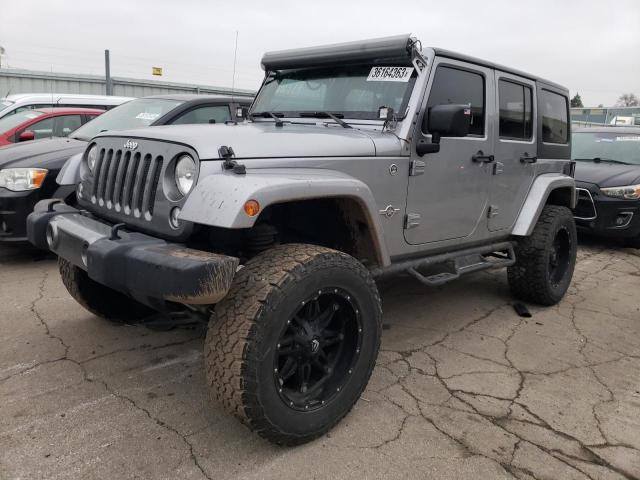 JEEP WRANGLER U 2014 with VIN 1C4BJWDG8EL237955 - Photo from auction