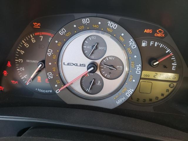 Photo 9 from auction – 2002 LEXUS IS 300 with VIN JTHBD192520051079