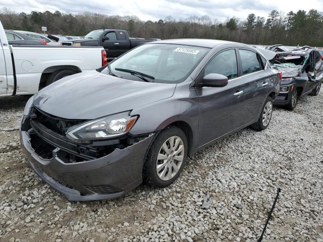 NISSAN SENTRA S 2019 with VIN 3N1AB7AP3KY300033 - Photo from auction
