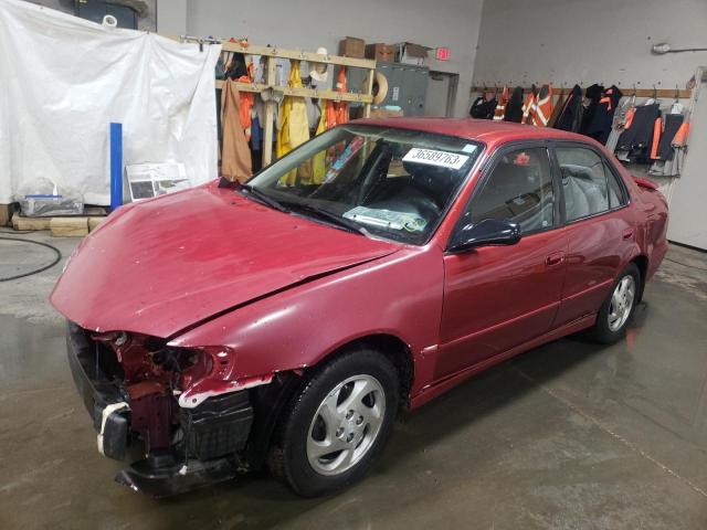 TOYOTA COROLLA 2002 with VIN 2T1BR12E92C579186 - Photo from auction