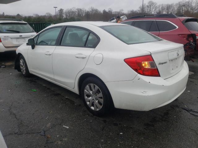Photo 2 from auction – 2012 HONDA CIVIC LX with VIN 2HGFB2F55CH596498
