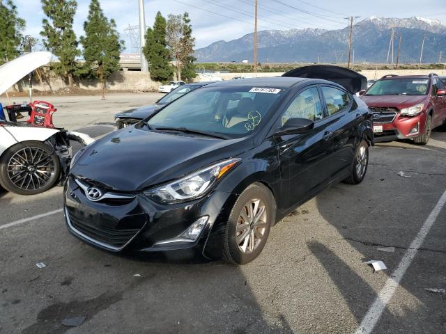 HYUNDAI ELANTRA SE 2016 with VIN 5NPDH4AE7GH787859 - Photo from auction