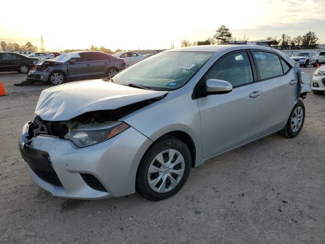 TOYOTA COROLLA L 2015 with VIN 5YFBURHE5FP221643 - Photo from auction