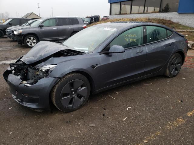 TESLA MODEL 3 2021 with VIN 5YJ3E1EA1MF923259 - Photo from auction