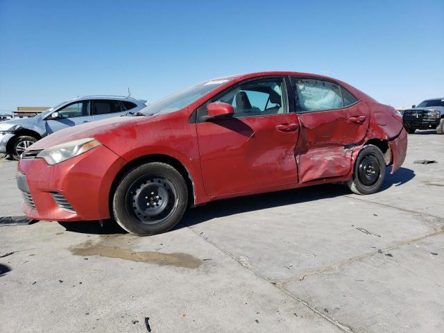 TOYOTA COROLLA L 2014 with VIN 5YFBURHE2EP093523 - Photo from auction