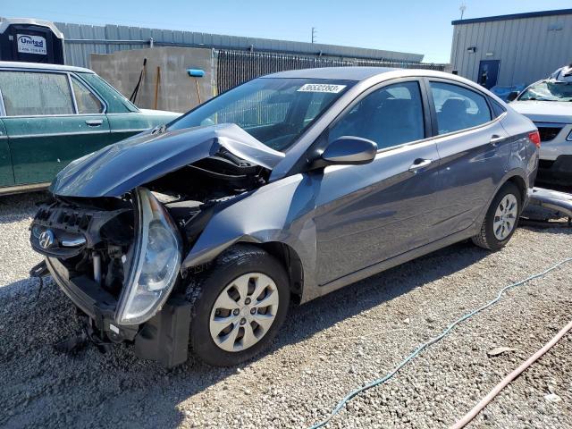 HYUNDAI ACCENT SE 2016 with VIN KMHCT4AE0GU985825 - Photo from auction