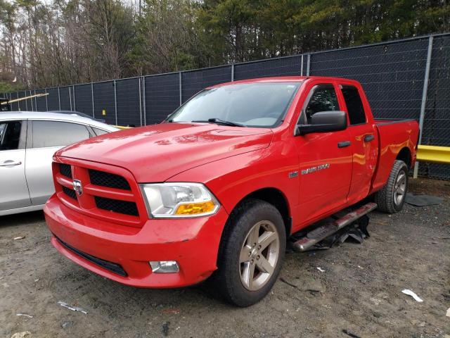 DODGE RAM 1500 S 2012 with VIN 1C6RD6FT8CS157212 - Photo from auction
