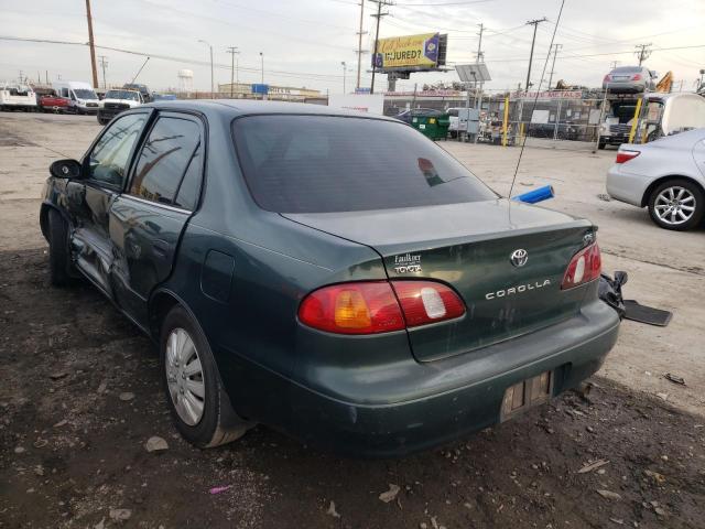 Photo 2 from auction – 2000 TOYOTA COROLLA CE with VIN 2T1BR12E7YC348442