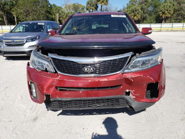 Photo 5 from auction – 2014 KIA SORENTO LX with VIN 5XYKT3A67EG474498