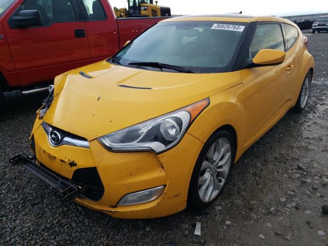 HYUNDAI VELOSTER 2012 with VIN KMHTC6AD7CU032994 - Photo from auction