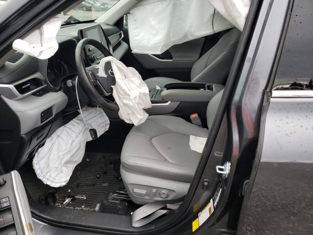Photo 7 from auction – 2020 TOYOTA HIGHLANDER with VIN 5TDHZRBH5LS517232