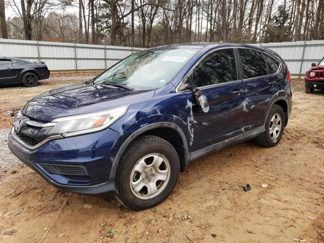 HONDA CR-V LX 2015 with VIN 2HKRM3H35FH556800 - Photo from auction