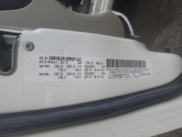 Photo 14 from auction – 2013 DODGE GRAND CARA with VIN 2C4RDGBG2DR651432