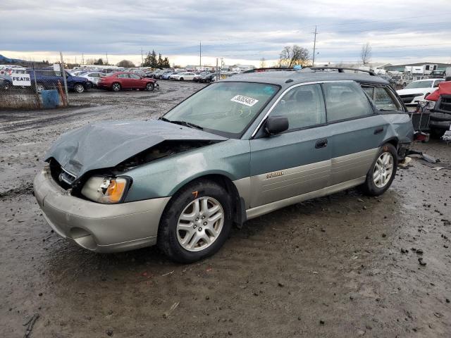 SUBARU LEGACY OUT 2001 with VIN 4S3BH665617617290 - Photo from auction