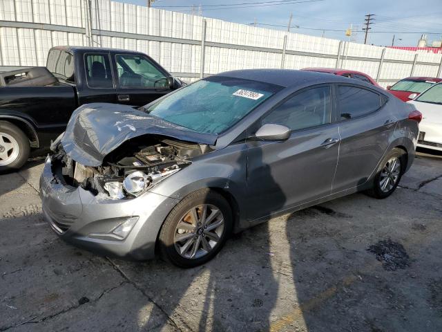 HYUNDAI ELANTRA SE 2016 with VIN KMHDH4AE2GU635019 - Photo from auction