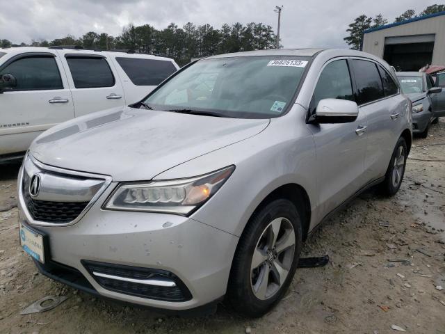 ACURA MDX 2014 with VIN 5FRYD4H26EB003299 - Photo from auction