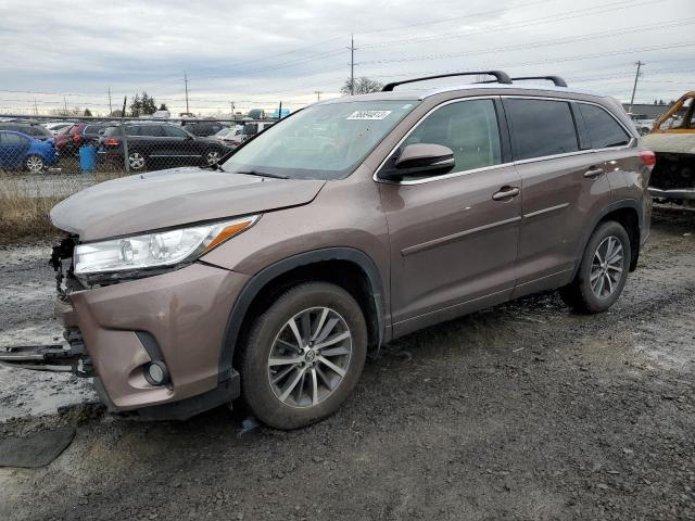 TOYOTA HIGHLANDER 2018 with VIN 5TDJZRFH3JS838002 - Photo from auction