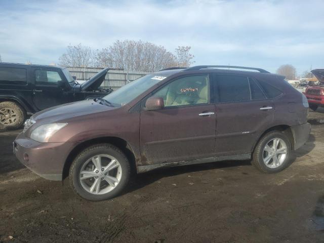 LEXUS RX 400H 2008 with VIN JTJGW31U982850027 - Photo from auction