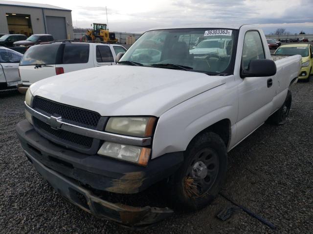 CHEVROLET SILVERADO 2005 with VIN 1GCEC14X35Z165554 - Photo from auction