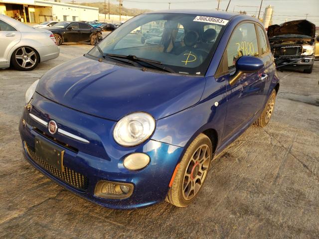 Photo 1 from auction – 2013 FIAT 500 SPORT with VIN 3C3CFFBRXDT618594