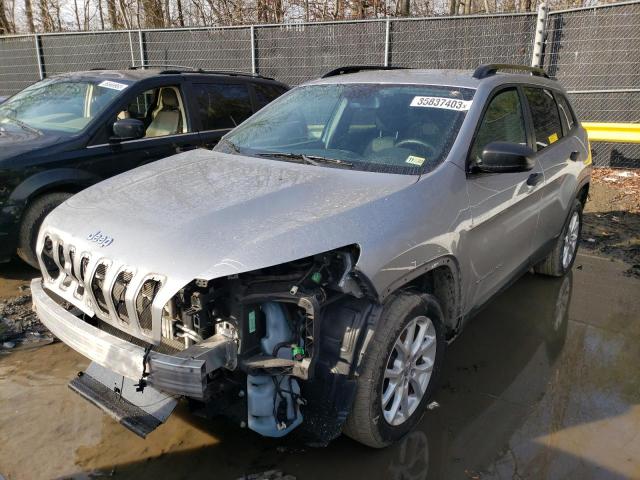 JEEP CHEROKEE S 2017 with VIN 1C4PJLAB7HW650904 - Photo from auction
