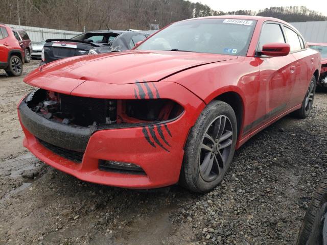 DODGE CHARGER SX 2019 with VIN 2C3CDXJG9KH675855 - Photo from auction