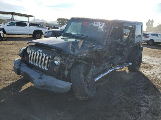 JEEP WRANGLER U 2009 with VIN 1J4GB59199L705497 - Photo from auction