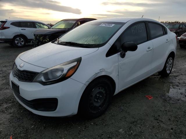 KIA RIO LX 2013 with VIN KNADM4A32D6247042 - Photo from auction
