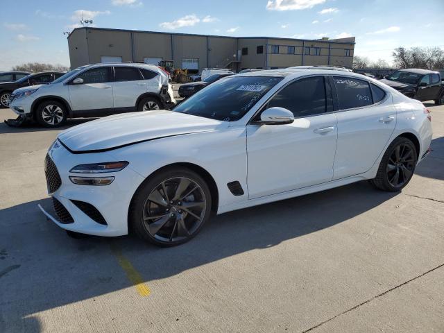 GENESIS G70 BASE 2022 with VIN KMTG54TE8NU101416 - Photo from auction