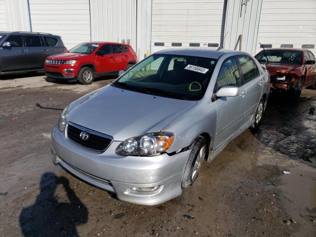 TOYOTA COROLLA CE 2008 with VIN 2T1BR32E88C888118 - Photo from auction