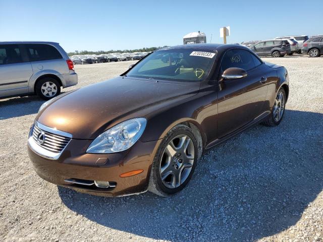 LEXUS SC 430 2008 con VIN JTHFN45Y689018672 - Foto de la subasta