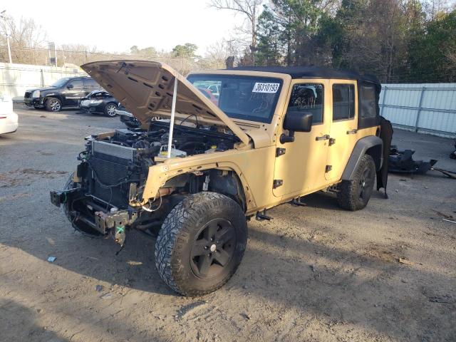 Photo 1 from auction – 2014 JEEP WRANGLER U with VIN 1C4BJWDG3EL222229