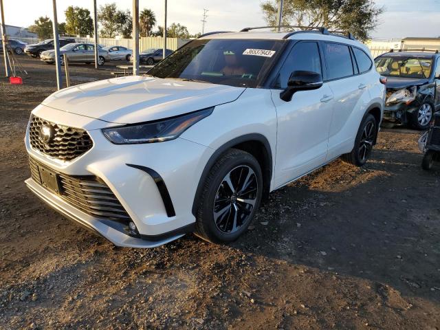 Photo 1 from auction – 2021 TOYOTA HIGHLANDER with VIN 5TDJZRAH5MS057381
