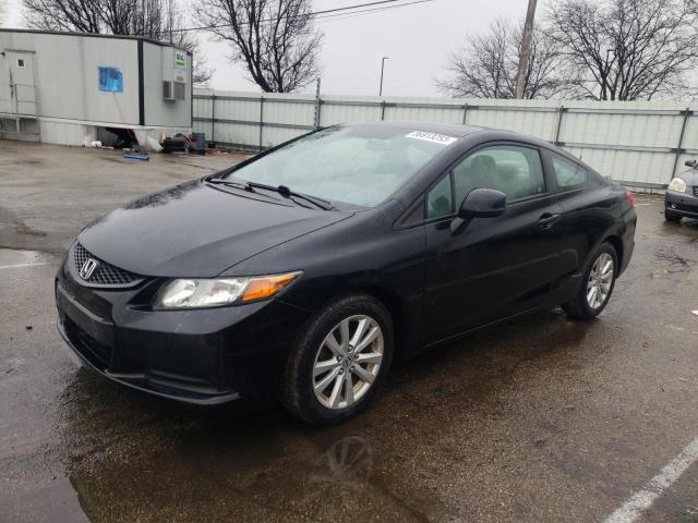HONDA CIVIC EX 2012 with VIN 2HGFG3B81CH524723 - Photo from auction