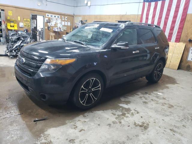 FORD EXPLORER S 2013 with VIN 1FM5K8GT4DGB76833 - Photo from auction