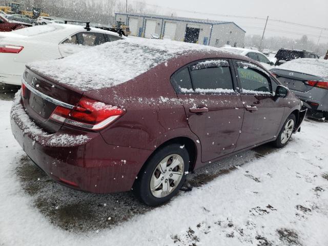 Photo 3 from auction – 2015 HONDA CIVIC LX with VIN 19XFB2F56FE257263