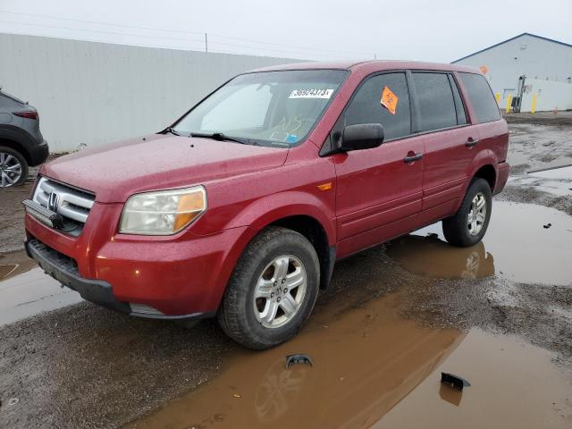 Photo 1 from auction – 2006 HONDA PILOT LX with VIN 5FNYF181X6B023154