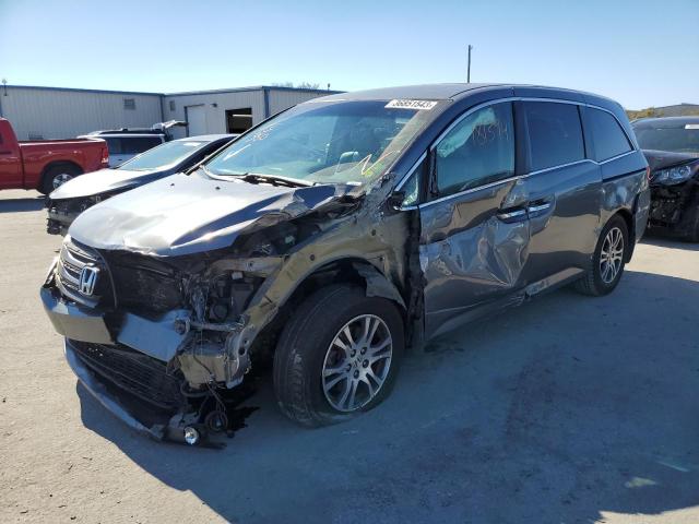 HONDA ODYSSEY EX 2011 with VIN 5FNRL5H62BB098618 - Photo from auction