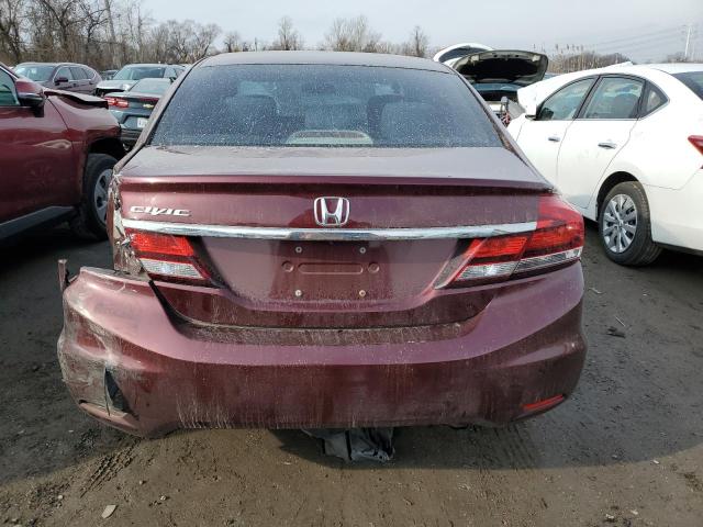 Photo 6 from auction – 2014 HONDA CIVIC LX with VIN 2HGFB2F59EH560090