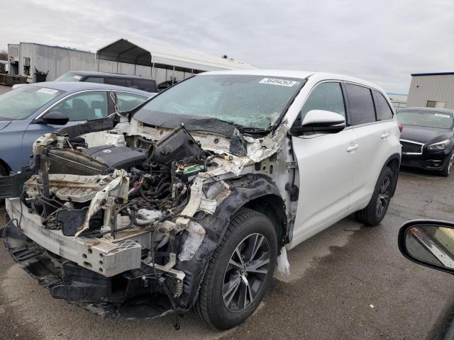 TOYOTA HIGHLANDER 2017 with VIN 5TDBZRFH7HS379510 - Photo from auction