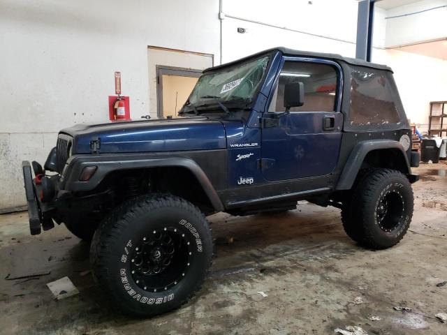 JEEP WRANGLER / 2002 с VIN 1J4FA49S22P774600 - Снимка от търг