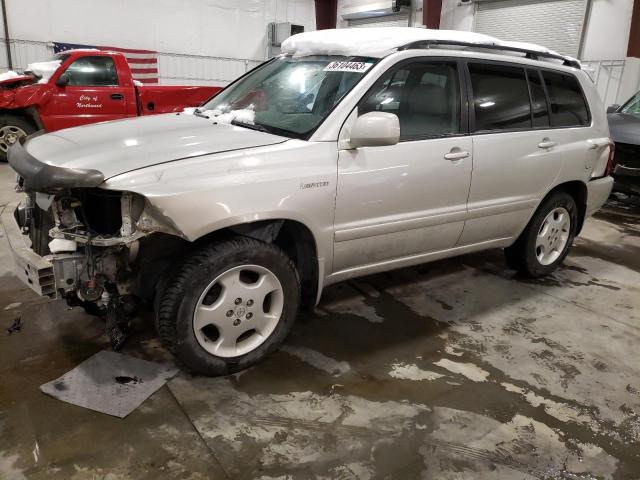 TOYOTA HIGHLANDER 2005 with VIN JTEEP21A650126693 - Photo from auction