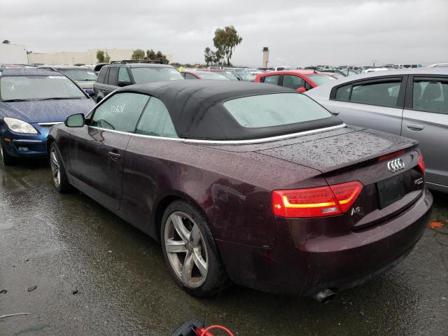 Photo 2 from auction – 2014 AUDI A5 PREMIUM with VIN WAULFAFH3EN005053