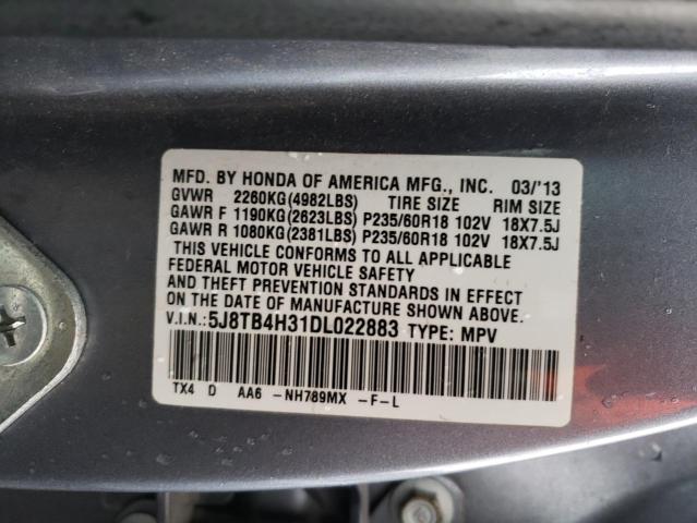 Photo 14 from auction – 2013 ACURA RDX with VIN 5J8TB4H31DL022883
