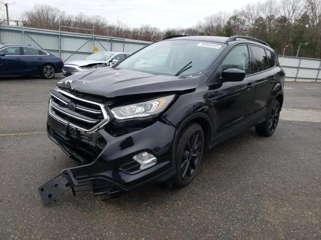 FORD ESCAPE SE 2018 with VIN 1FMCU9GD2JUB38983 - Photo from auction