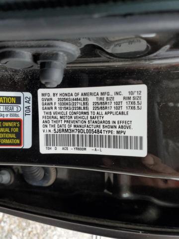 Photo 14 from auction – 2013 HONDA CR-V with VIN 5J6RM3H79DL005484