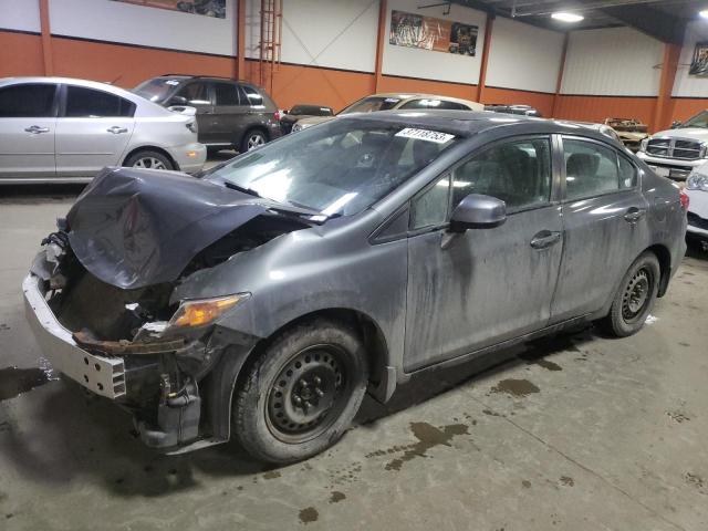 HONDA CIVIC LX 2012 with VIN 2HGFB2F50CH108896 - Photo from auction