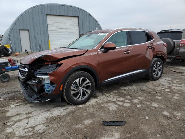 BUICK ENVISION E 2022 with VIN LRBFZNR4XND129686 - Photo from auction