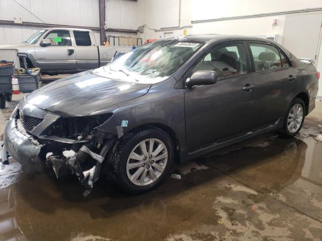 TOYOTA COROLLA BA 2009 with VIN 2T1BU40E89C169153 - Photo from auction